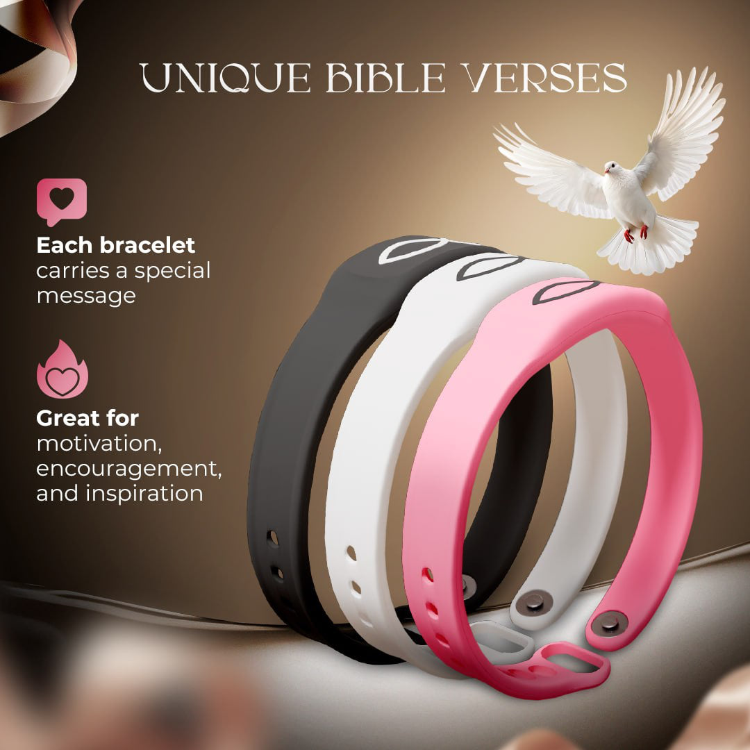 Grace & Glory Daily Bible Verse Bracelet